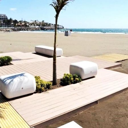 Apartment With Large Terrace, 10 Meters From Playa De Las Burras San Bartolomé Ngoại thất bức ảnh