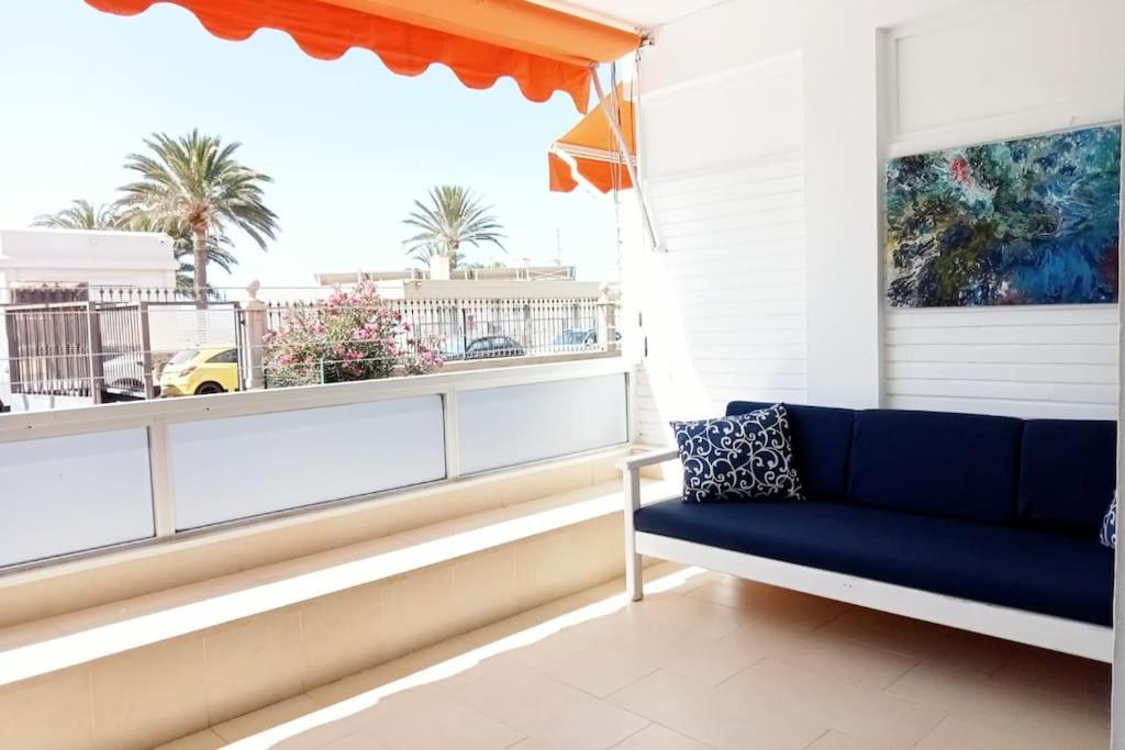 Apartment With Large Terrace, 10 Meters From Playa De Las Burras San Bartolomé Ngoại thất bức ảnh
