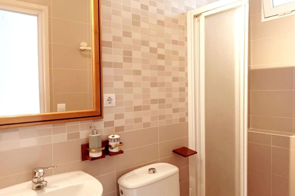 Apartment With Large Terrace, 10 Meters From Playa De Las Burras San Bartolomé Ngoại thất bức ảnh
