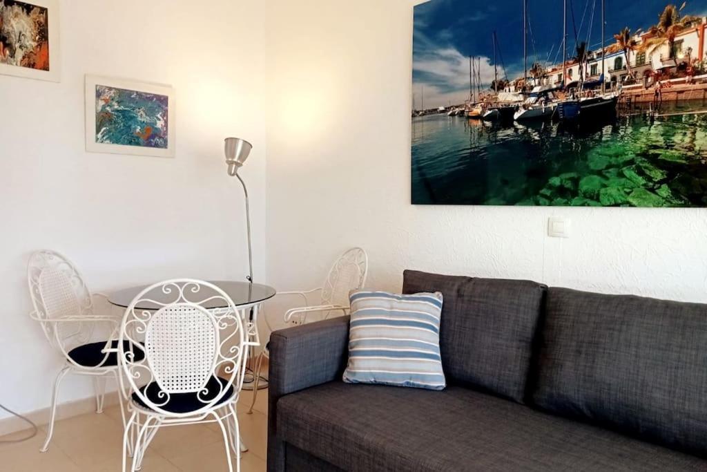 Apartment With Large Terrace, 10 Meters From Playa De Las Burras San Bartolomé Ngoại thất bức ảnh